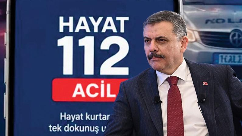 İçişleri Bakanı Çiftçi, "HAYAT 112 Acil" mobil uygulamasının kamu spotunu paylaştı