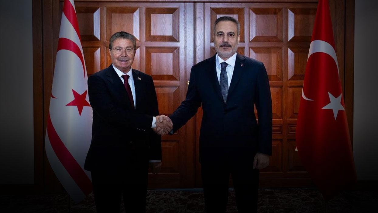 KKTC Cumhurbaşkanı Üstel, Bakan Fidan'ın açıklamalarına teşekkür etti