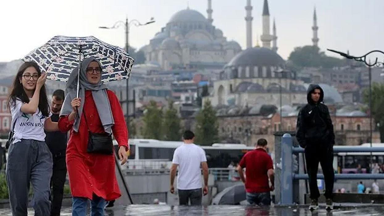 Meteoroloji saat verdi: İstanbullular dikkat! Kuvvetli sağanak, rüzgar, fırtına geliyor... Tedbirinizi alın