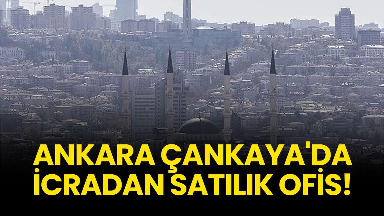 Ankara Çankaya'da icradan satılık ofis!