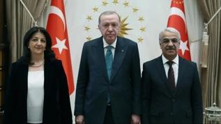 Cumhurbaşkanı Erdoğan, DEM Parti heyetini kabul etti