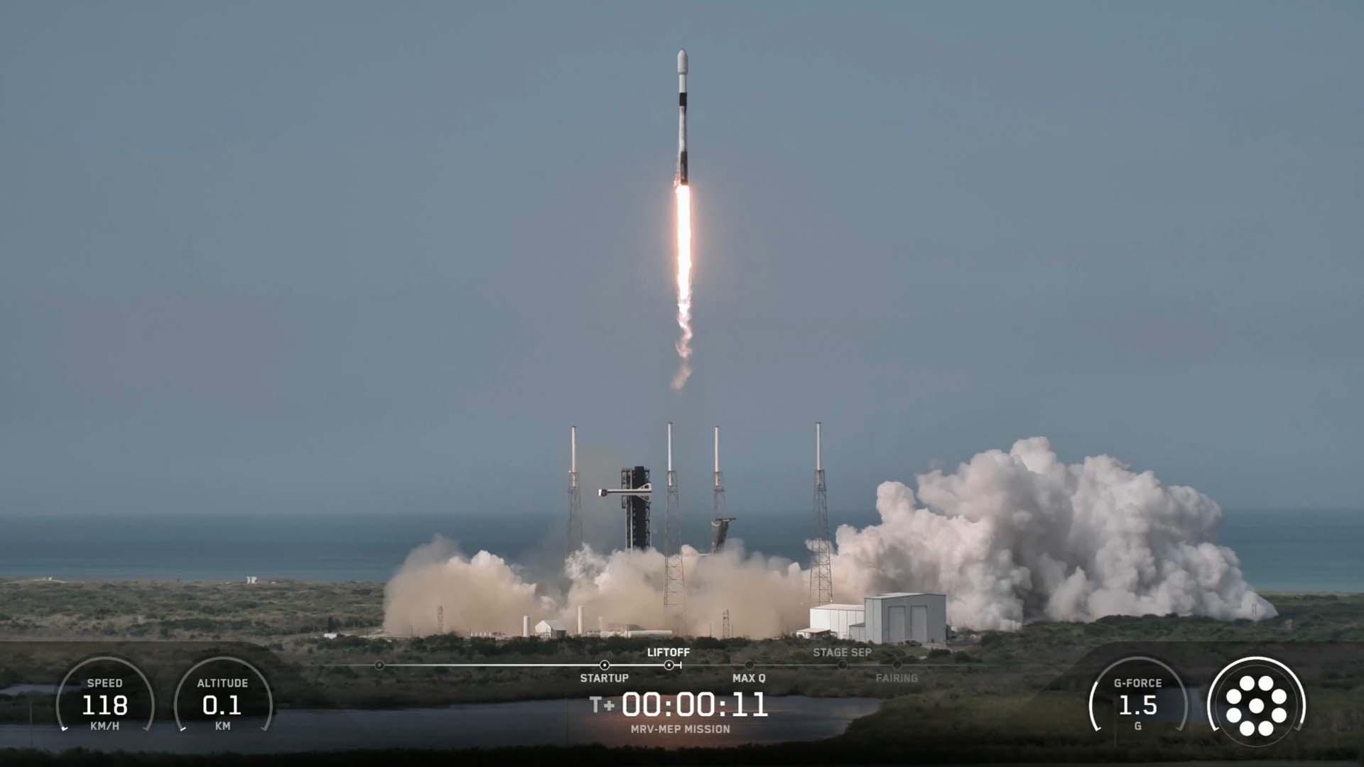 SpaceX'ten ABD'de tarihi rekor! 38 dakikada iki Falcon 9 fırlatıldı