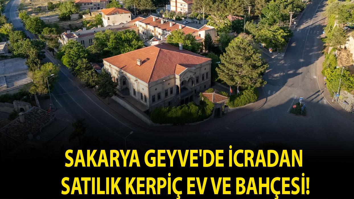 Sakarya Geyve'de icradan satılık kerpiç ev ve bahçesi!