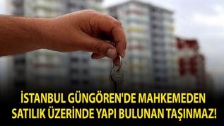 İstanbul Güngören'de mahkemeden satılık üzerinde yapı bulunan taşınmaz!