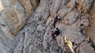 Aladağlar'da nefes kesen kurtarma! MSB İngiliz dağcının tahliye anlarını paylaştı