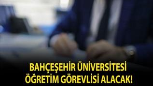 Bahçeşehir Üniversitesi Öğretim Görevlisi alacak!