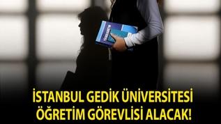 İstanbul Gedik Üniversitesi Öğretim Görevlisi alacak!