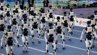 Robot Olimpiyatları başladı! Pekin'de 2.000'den fazla insansı robot yarışıyor