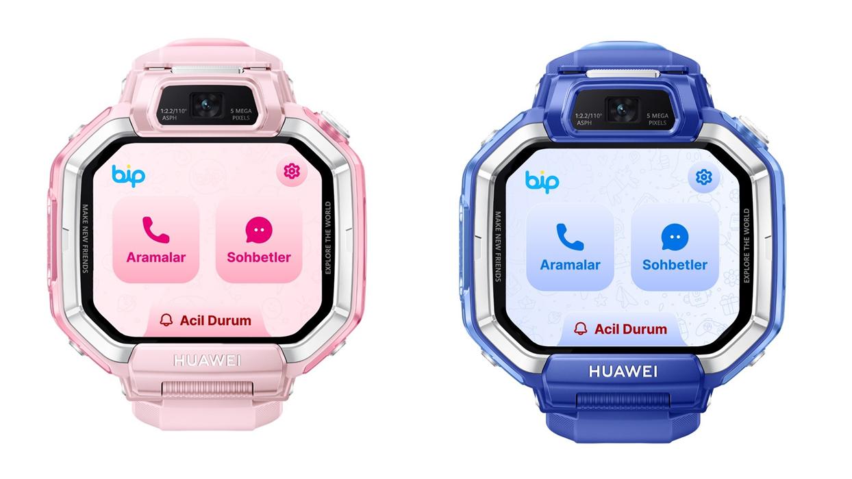 BiP entegrasyonuna sahip Huawei akıllı çocuk saatiyle güvenli ve konforlu iletişim