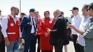 Kızılay Genel Başkanı Yılmaz duyurdu: Gazze'ye girmeyi bekleyen 160 tır yardım var