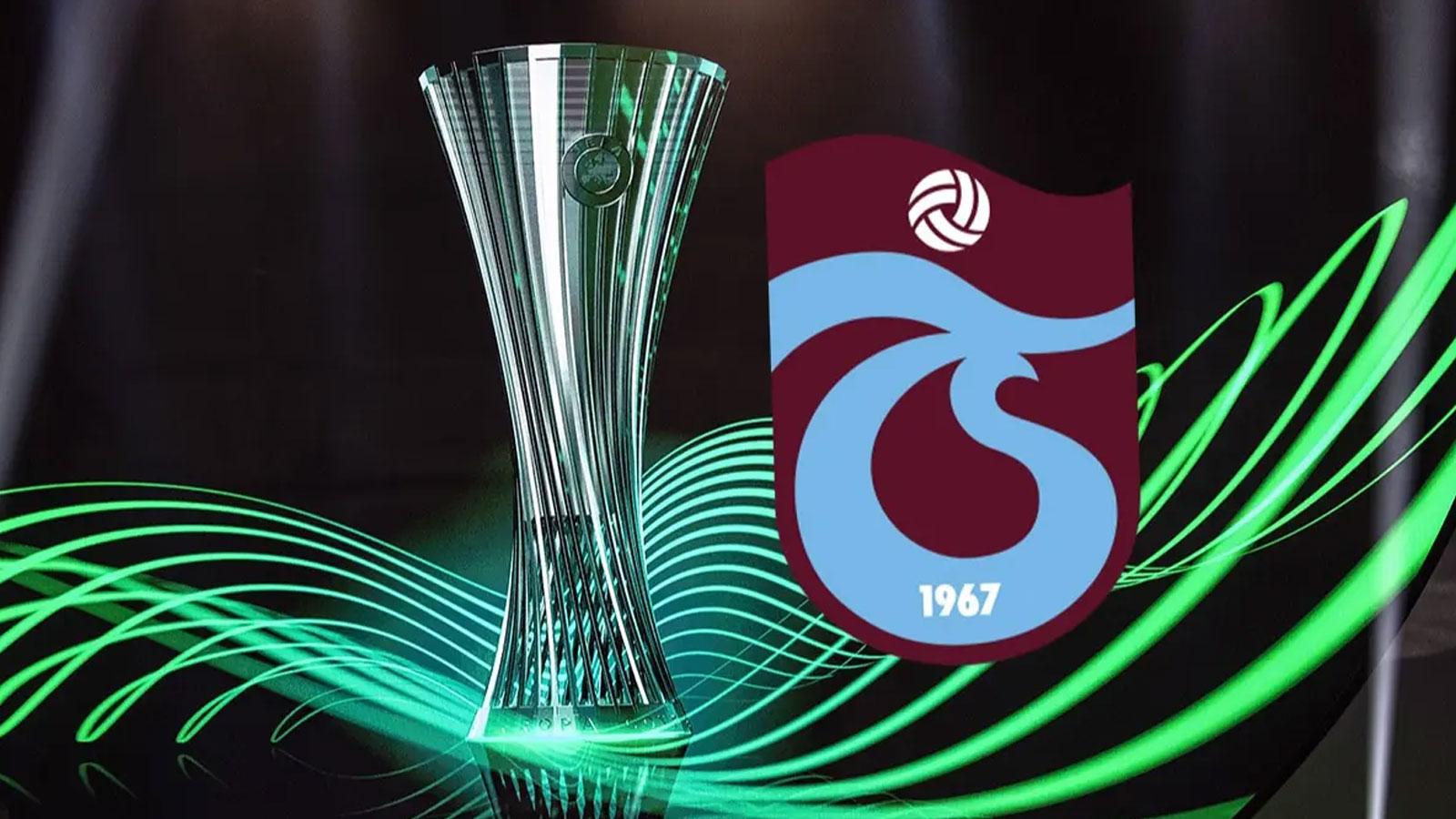 KonKonferans Ligi'nde kuralar çekildi! Trabzonspor'un rakipleri belli oldu