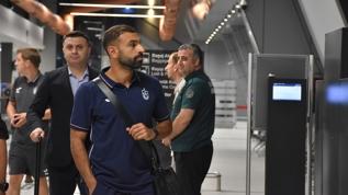 Trabzonspor kafilesi Trabzon'a geldi