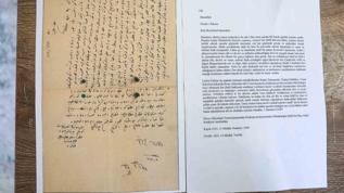 Balkan Harbi esiri Gazi Mehmed'in 113 yıl sonra oğluna yazdığı mektup bulundu