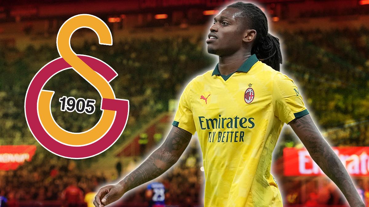 Galatasaray, Milan'dan Rafael Leao'yu transfer etti! Yıldız oyuncu İstanbul'a geliyor
