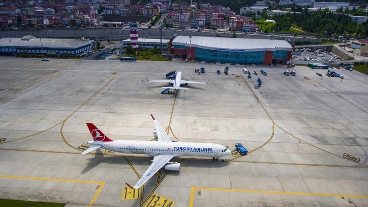 Trabzon Havalimanı'nda rekor kırıldı: Tüm zamanların en yüksek uçak trafiği!