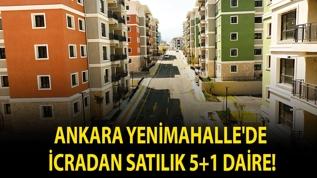 Ankara Yenimahalle'de icradan satılık 5+1 daire!
