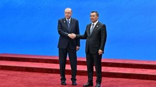 Cumhurbaşkanı Erdoğan Bişkek'te! ŞİÖ Devlet Başkanları Zirvesi'ne katıldı