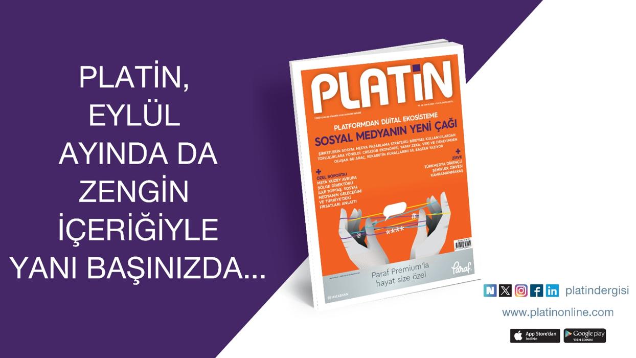 PLATİN, Eylül ayında da zengin içeriğiyle yanı başınızda