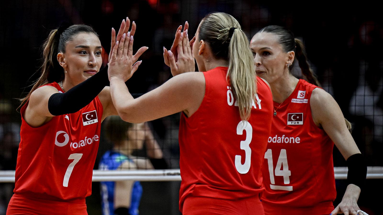 A Milli Kadın Voleybol Takımı Almanya ile çeyrek finalde karşılaşacak.