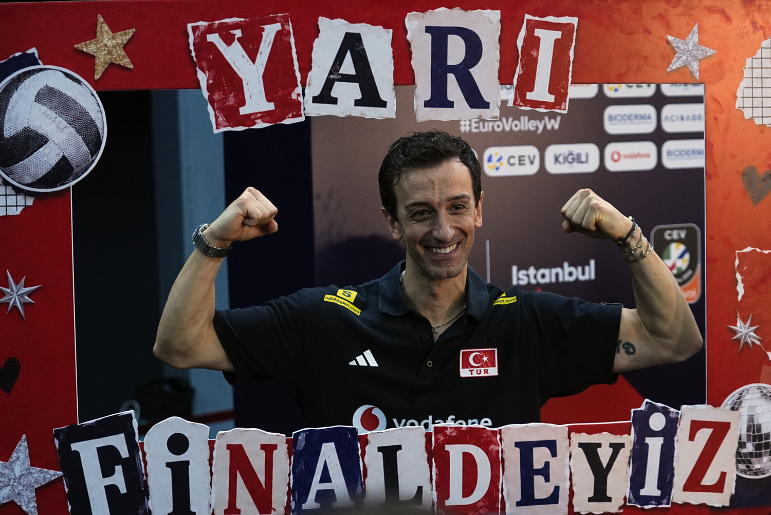 Başantrenör Santarelli: Biz, şu an önümüzdeki sürece odaklıyız. Şampiyonluğa odaklıyız