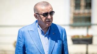 Cumhurbaşkanı Erdoğan, cuma namazını Hz. Ali Camisi'nde kıldı