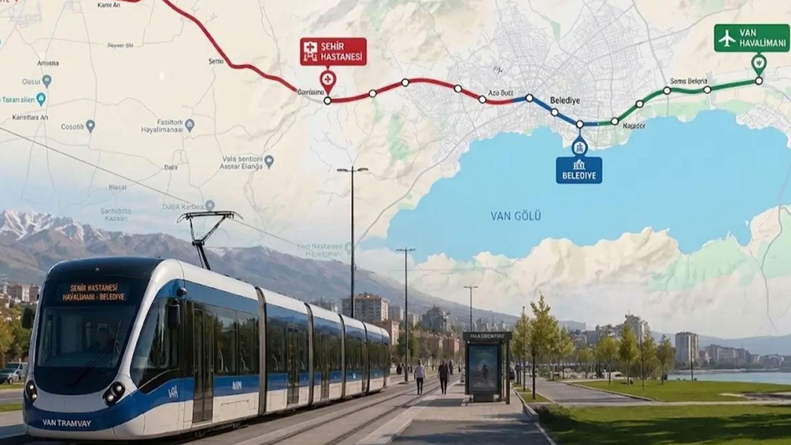 Dev projeyi Bakanlık üstlendi! Doğu ilimize tramvay hattı geliyor