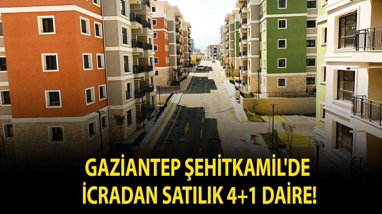 Gaziantep Şehitkamil'de icradan satılık 4+1 daire!