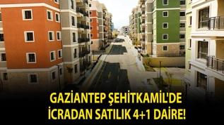 Gaziantep Şehitkamil'de icradan satılık 4+1 daire!