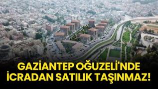 Gaziantep Oğuzeli'nde icradan satılık taşınmaz!