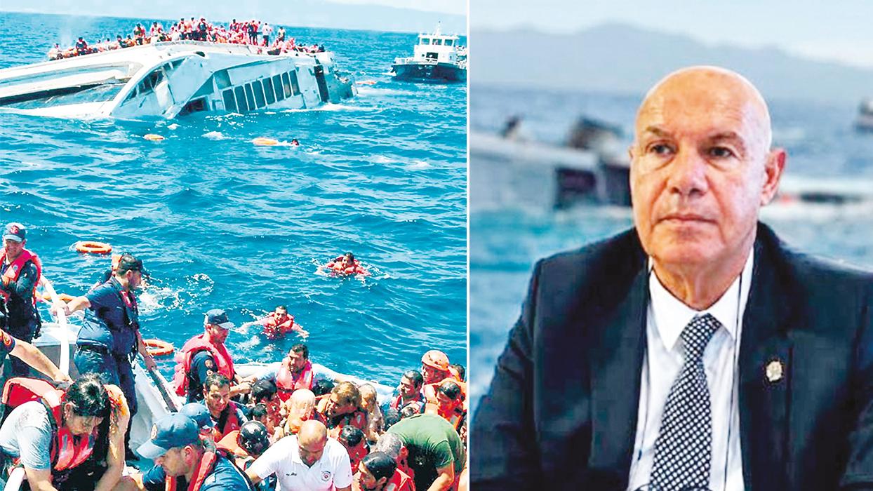 Girne açıklarında batan yolcu gemisinin ilk bilirkişi raporunun detayları ortaya çıktı: Gemi dursaydı, ölen olmazdı