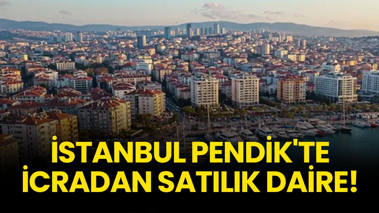 İstanbul Pendik'te icradan satılık daire!