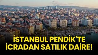 İstanbul Pendik'te icradan satılık daire!