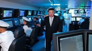 Kuzey Kore ikinci deniz destroyerini hizmete soktu! Kim Jong Un nükleer caydırıcılığı güçlendirme sözü verdi