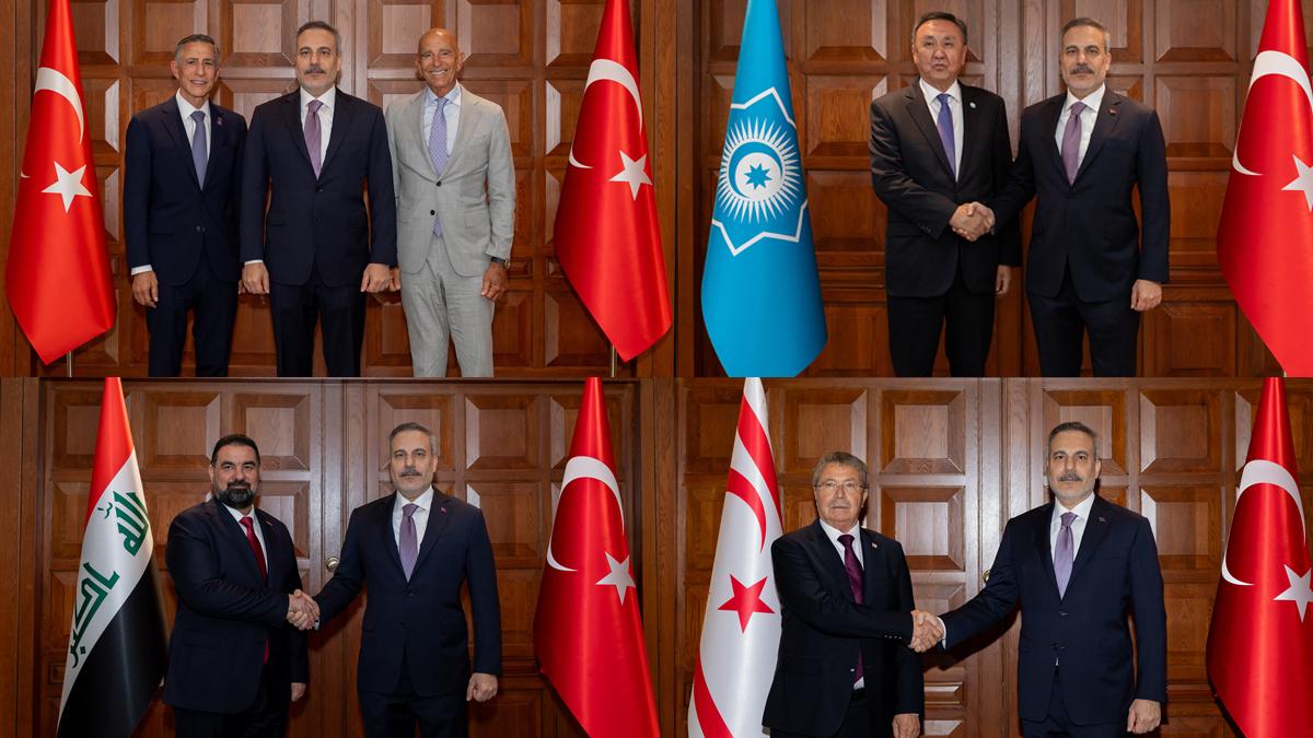 Ankara'da zirve üstüne zirve! Bakan Fidan masayı kurdu: ABD, Irak, KKTC ve TDT...