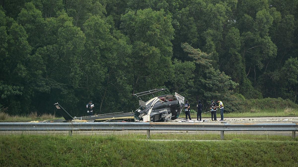 Malezya'da helikopter faciası: 4 sağlık görevlisi ve pilot hayatını kaybetti