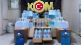 Kaçakçılıkla mücadelede 8 ayda 673 bin litre sahte ve kaçak alkollü içki ele geçirildi