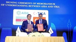 Türkiye-Azerbaycan dostluğunda yeni sayfa! TİKA ile AIDA arasında mutabakat zaptı imzalandı