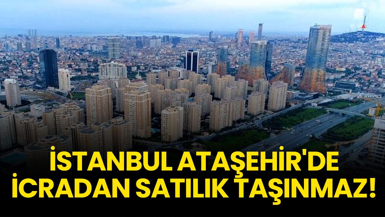 İstanbul Ataşehir'de icradan satılık taşınmaz!