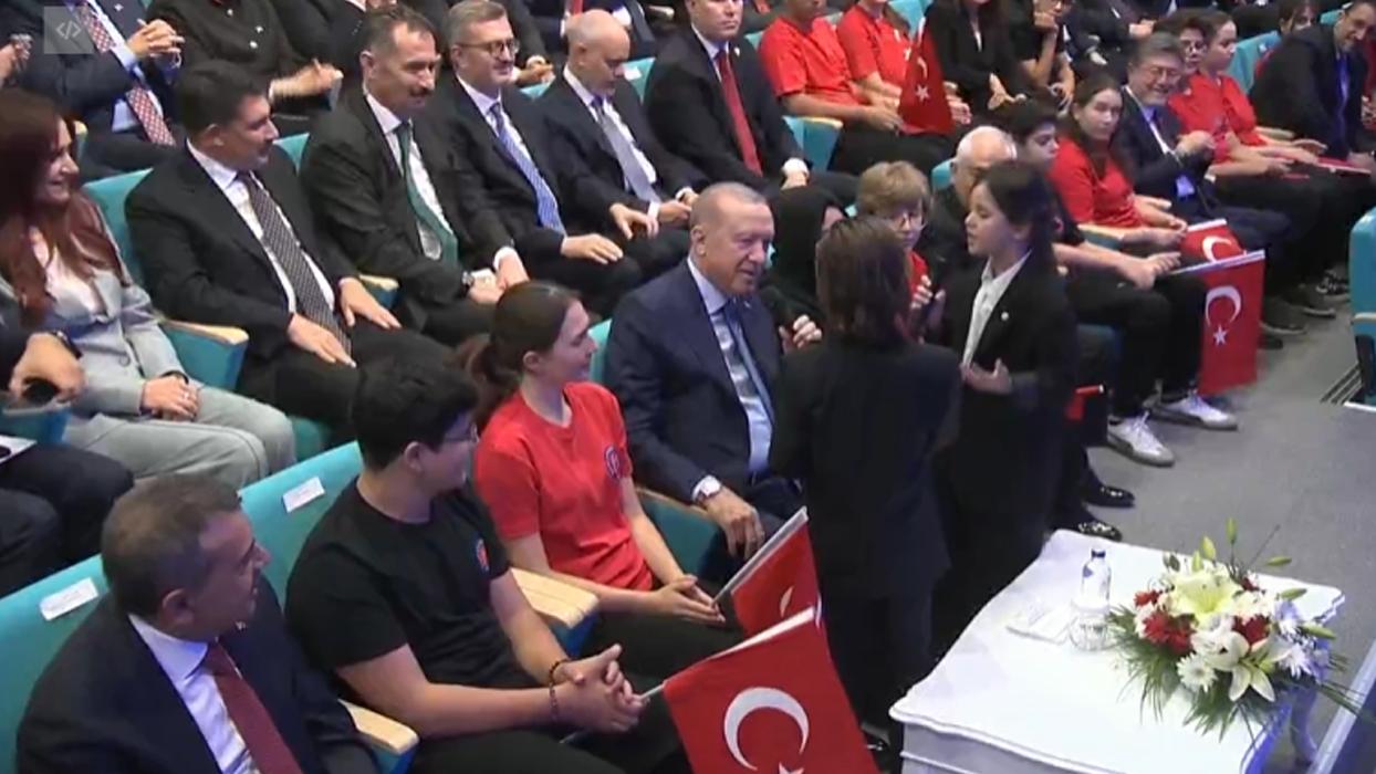 2026-2027 Eğitim Öğretim Yılı Açılış Töreni... Cumhurbaşkanı Erdoğan çocuklarla buluştu