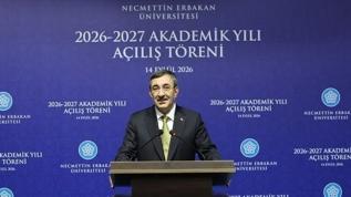 Cumhurbaşkanı Yardımcısı Yılmaz: Gazze'deki zulümlere karşı çıkan tüm üniversiteleri selamlıyorum