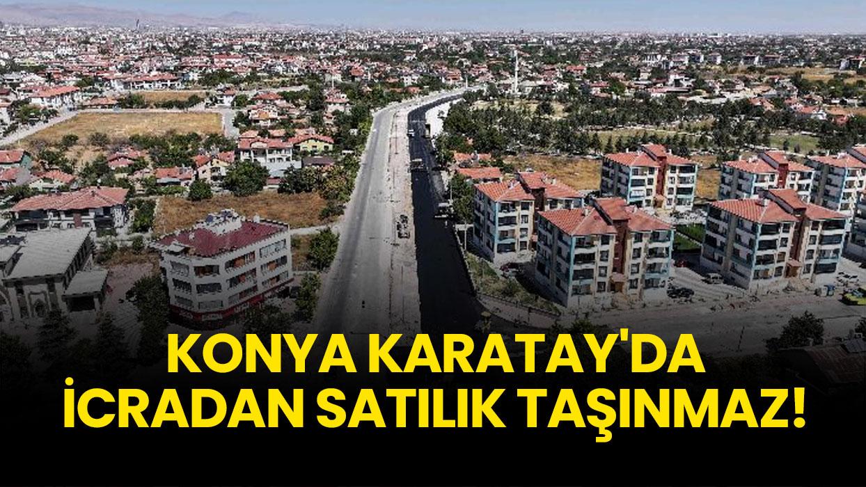 Konya'da icradan satılık taşınmaz!