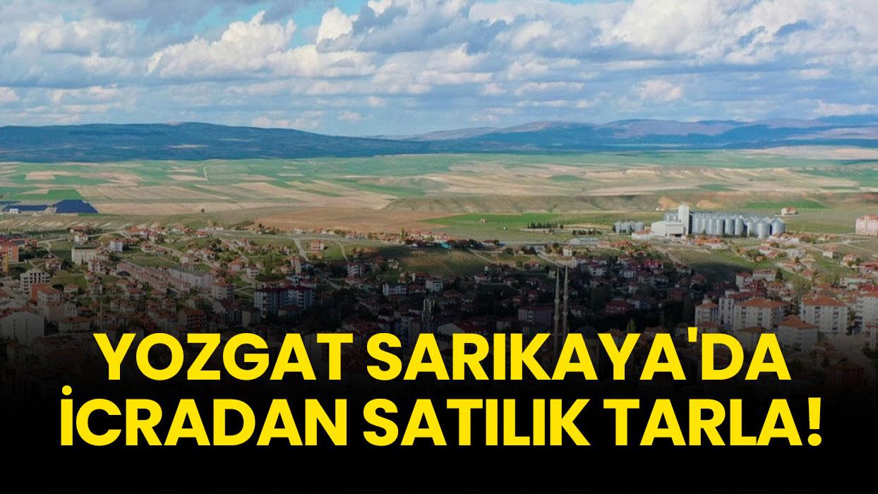 Yozgat'ta icradan satılık tarla!