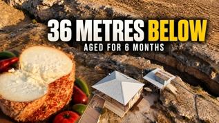 The secret behind this delicacy lies 36 metres underground: It spends 6 months in a cave
