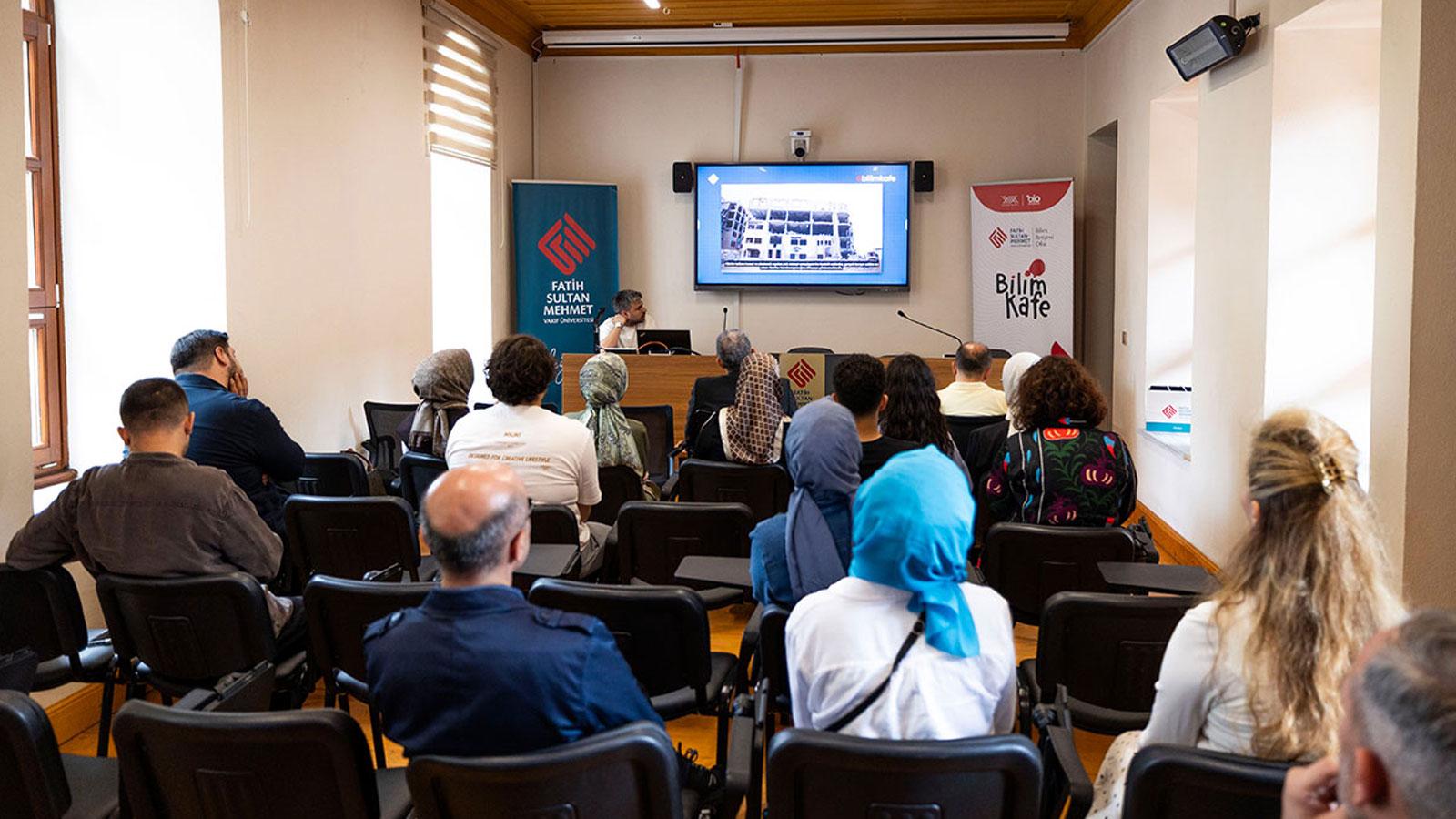 “Gazze İçin Bilim Kafe” gerçekleştirildi