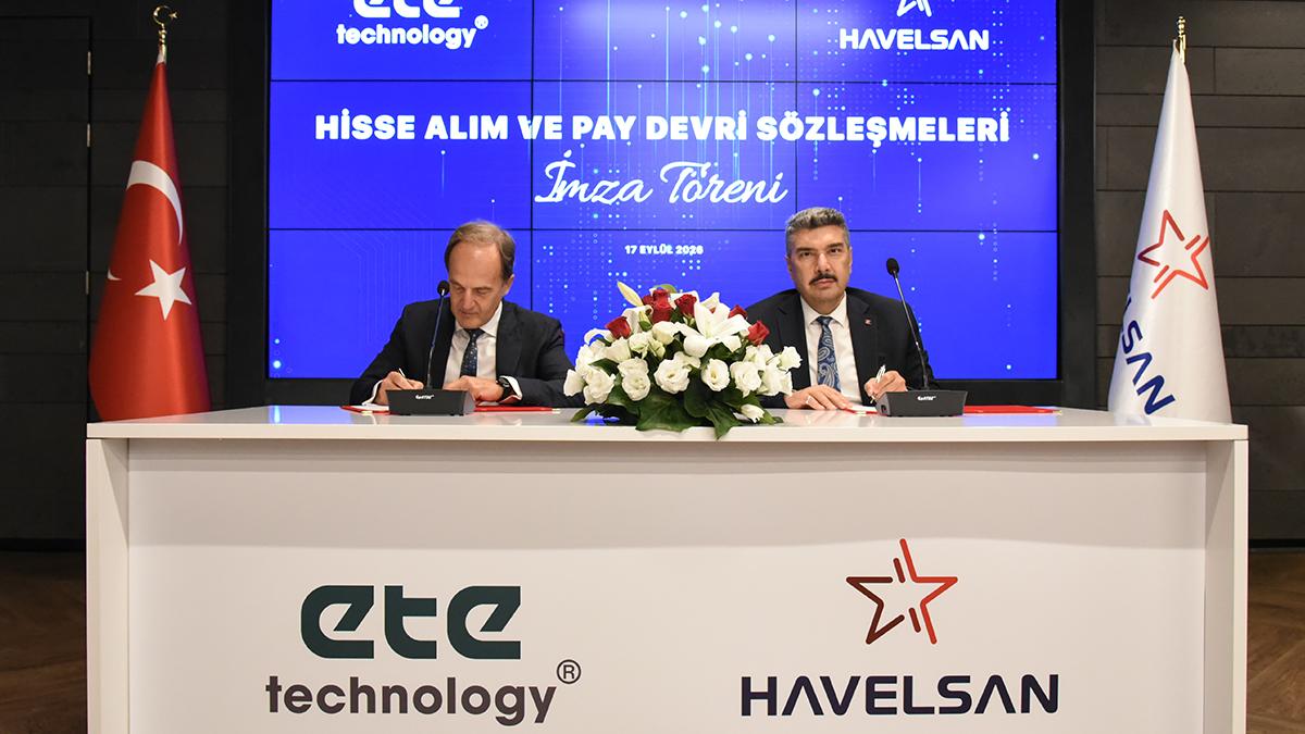 HAVELSAN, ETE Teknoloji'ye ortak oldu