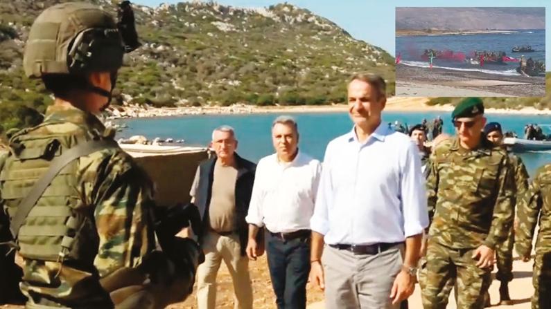 Yunanistan'da ortak tatbikatta şok: Askerler kıyıya çıkamadı