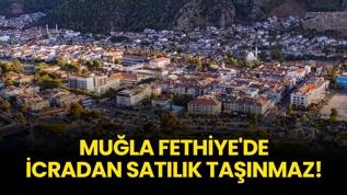Muğla Fethiye'de icradan satılık taşınmaz!