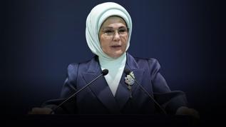 Emine Erdoğan'dan Cumhurbaşkanı Erdoğan'ın BM'deki hitabına ilişkin paylaşım: Adaletin sesi