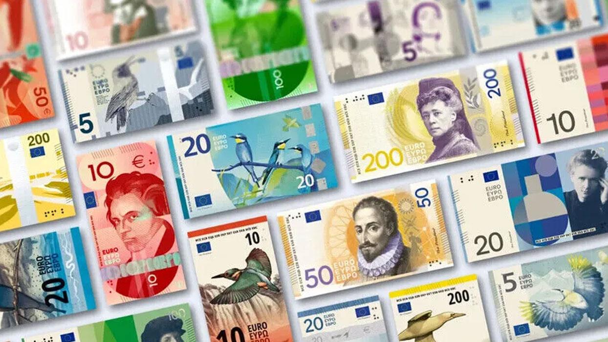 ECB: Yeni avro banknotları 2030'da tedavüle girecek