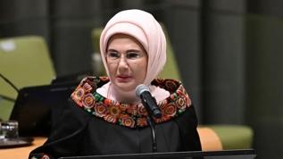 Emine Erdoğan'dan New York'taki ikinci gün faaliyetlerine ilişkin video paylaşımı